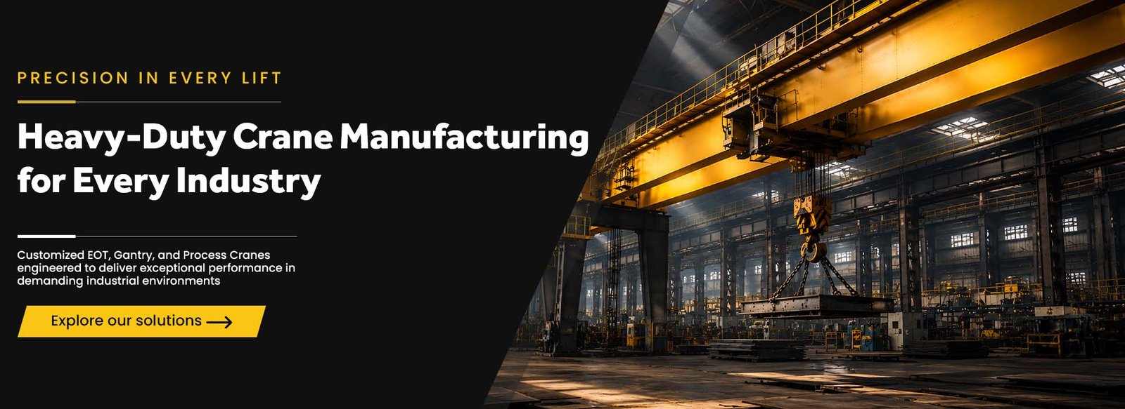 Swivel Industrial Lifting Solutions Banner 2